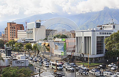 Caracas city, Venezuela Editorial Stock Photo